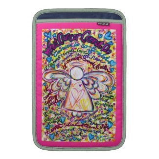 Spring Hearts Cancer Cannot Do Angel iPad Sleeve