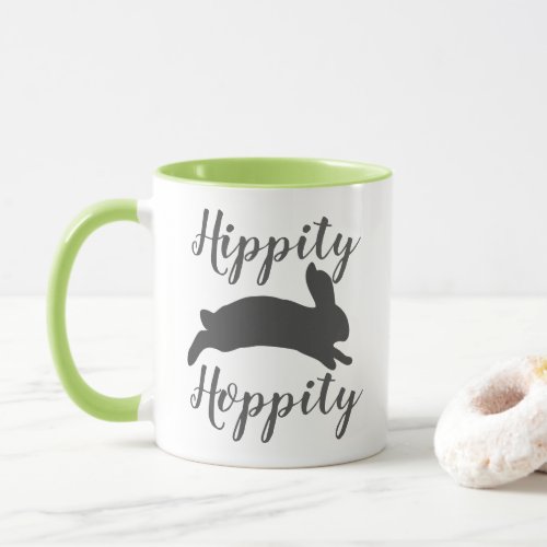 Spring Hippity Hoppity Bunny Mug