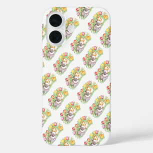 Spring Holiday Easter Bunny iPhone 16 Case