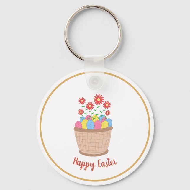 Spring Holiday Keeper Symbolic Gift Idea Keychain (Front)