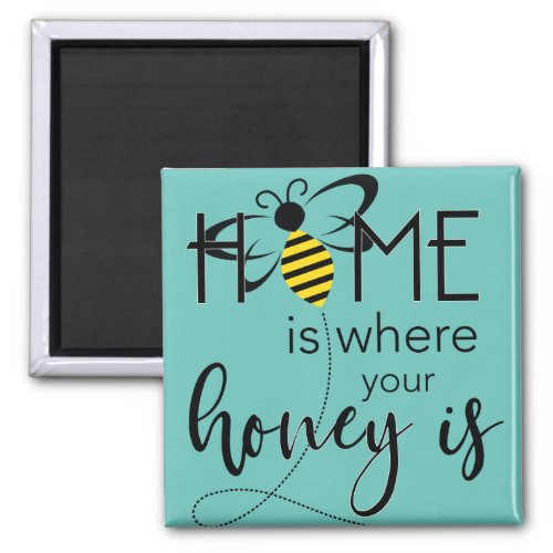 Spring Home Decor with Honey Bees Magnet