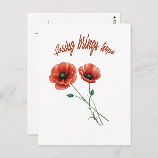 "Spring Hope Postcard" Postcard (Front/Back)