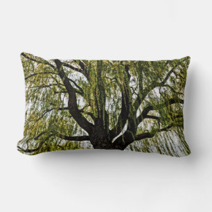 spring hopes muted lumbar pillow