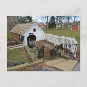 Spring House, Carroll County Farm Museum Postcard
