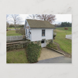 Spring House. Carroll County Farm Museum Postcard