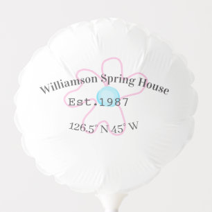 Spring house coordinates latitude longitude name d balloon