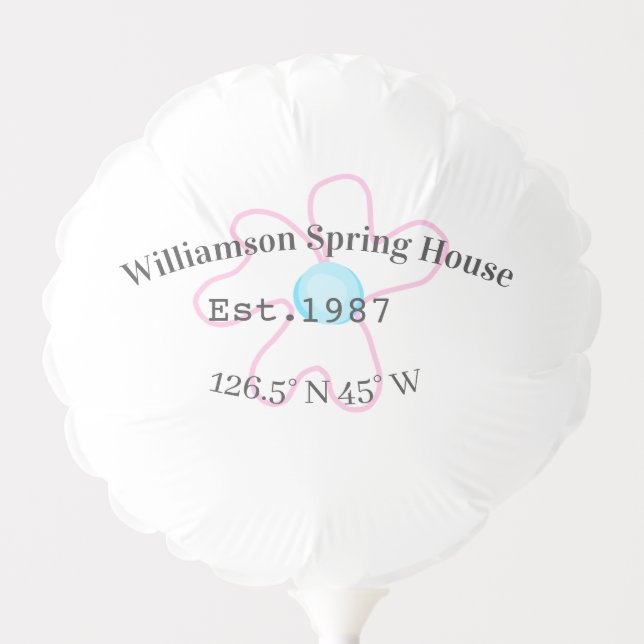 Spring house coordinates latitude longitude name d balloon (Front)