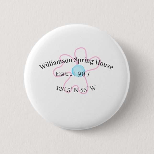 Spring house coordinates latitude longitude name d button (Front)