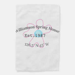Spring house coordinates latitude longitude name d garden flag