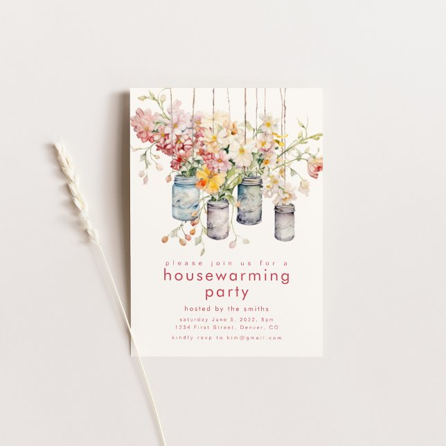 Spring Housewarming Party Invite (Creator Uploaded)