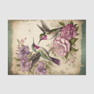 Spring Hummingbirds Tissue Paper
