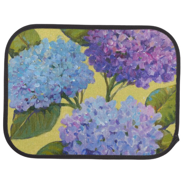 Spring Hydrangeas I Car Floor Mat (Rear)