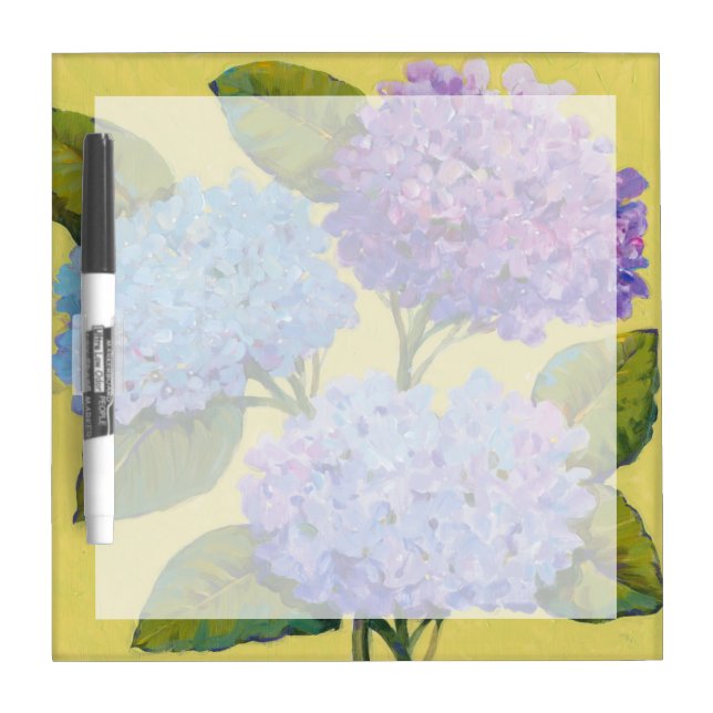 Spring Hydrangeas I Dry-Erase Board (Front)