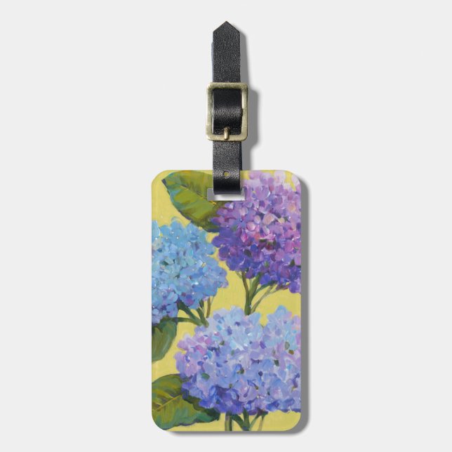 Spring Hydrangeas I Luggage Tag (Front Vertical)