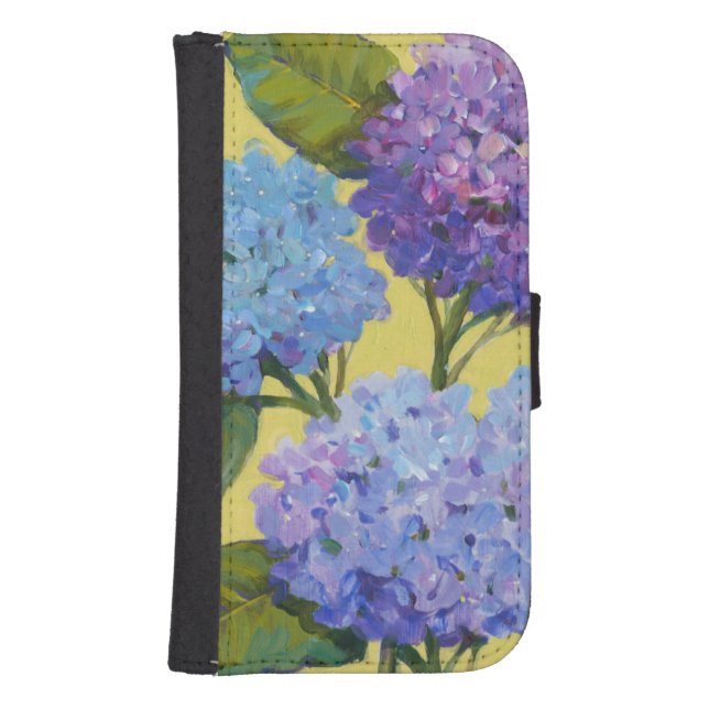Spring Hydrangeas I Samsung Galaxy Wallet Case (Front)