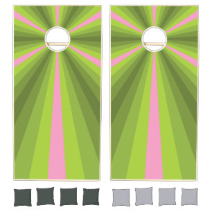 Spring Illusion Cornhole Set