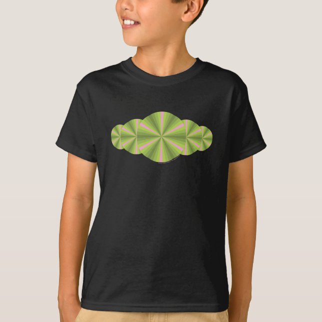 Spring Illusion Kid's and Baby Dark Shirt (Front)