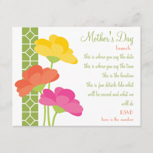 Spring In Bloom Invitation