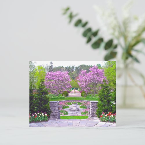 Spring In Bloom Kingwood Center and Gardens Postcard