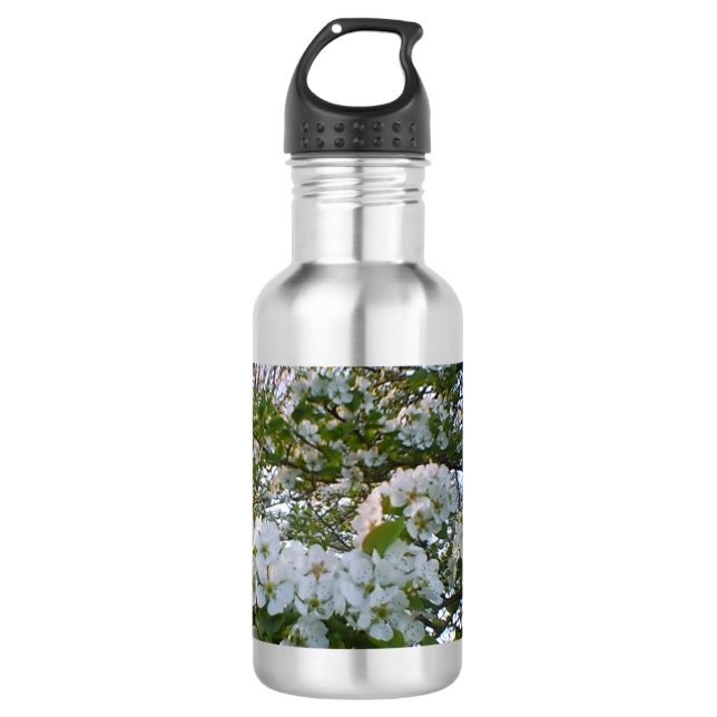 Spring in Bloom Stainless Steel Water Bottle (Front)
