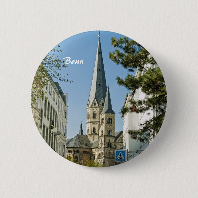 Spring in Bonn Button (Front)