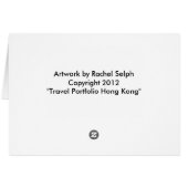 Spring in Hong Kong Cards (Back Horizontal)