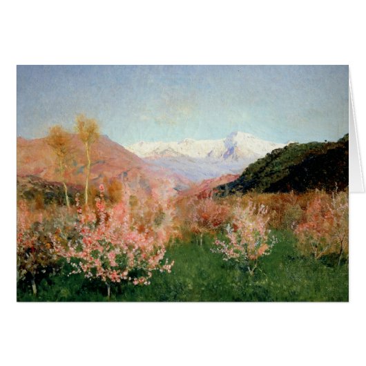 Spring in Italy, 1890 Cards (Front Horizontal)