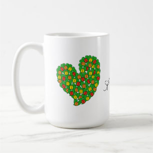 Spring in Love-Colorful Tulips(red,yellow,orange)  Coffee Mug