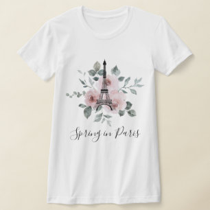 Spring in Paris - Girls' Trip Custom T-Shirt