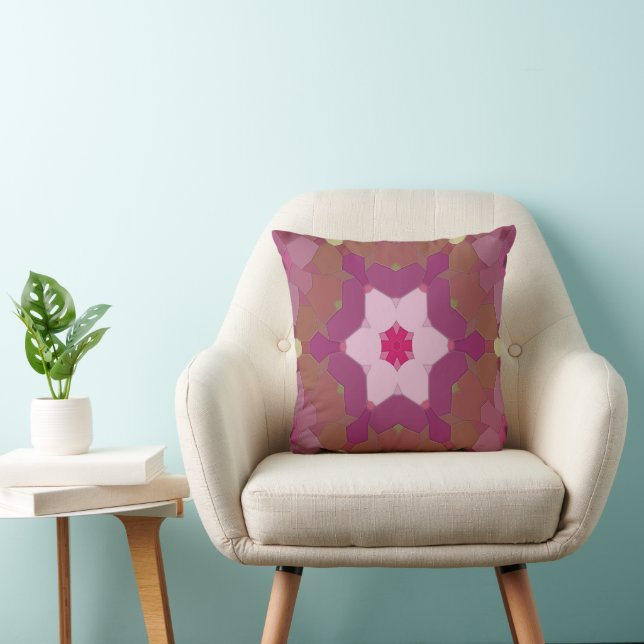 Spring in Pink..... Throw Pillow (Chair)