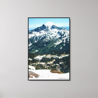 Spring in the Mountains Canvas Print