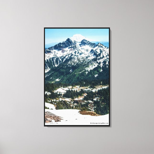 Spring in the Mountains Canvas Print (Front)