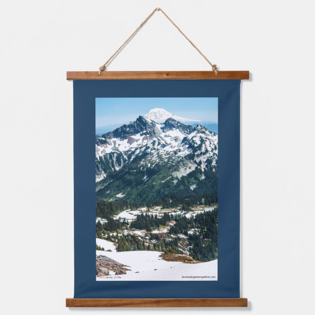 Spring in the Mountains Hanging Tapestry (Front)