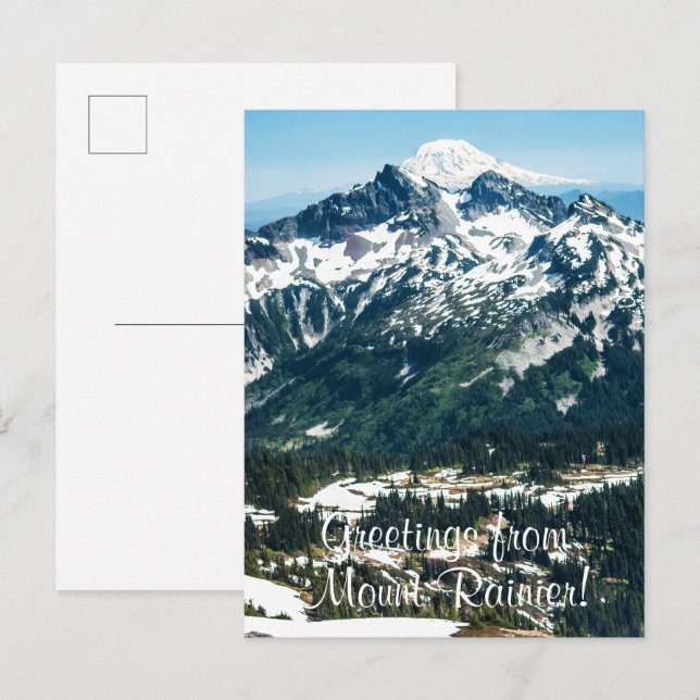 Spring in the Mountains Invitation Postcard (Front/Back)