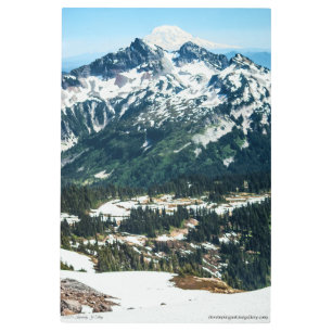 Spring in the Mountains Metal Print