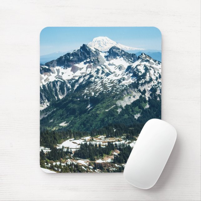 Spring in the Mountains Mouse Pad (With Mouse)