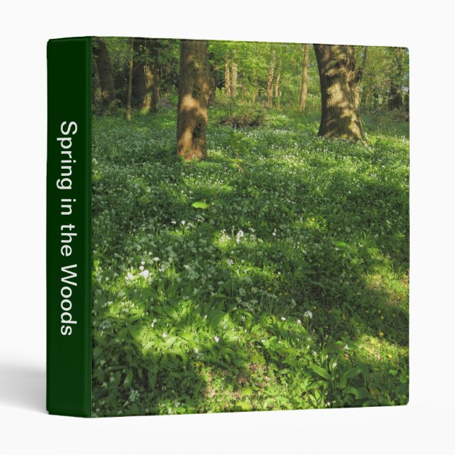 Spring in the Woods Binder (Front/Spine)