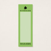 Spring in the Woods Bookmark (Back)