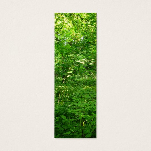 Spring in the Woods Bookmark (Front)