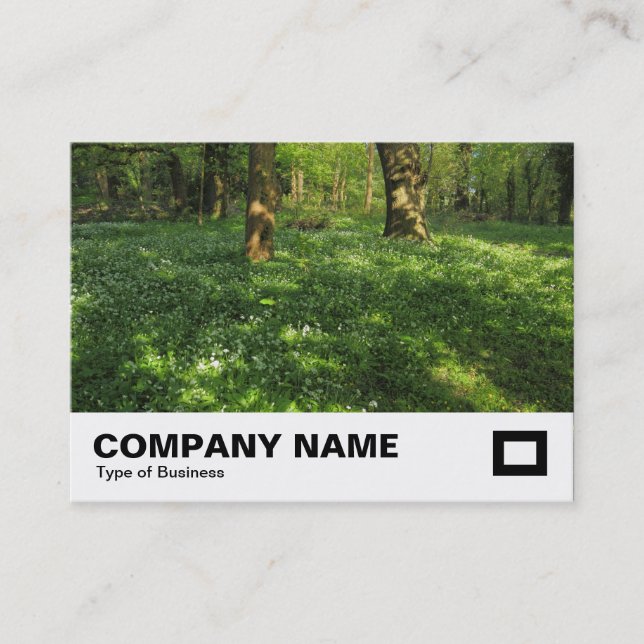 Spring in the Woods Business Card (Front)