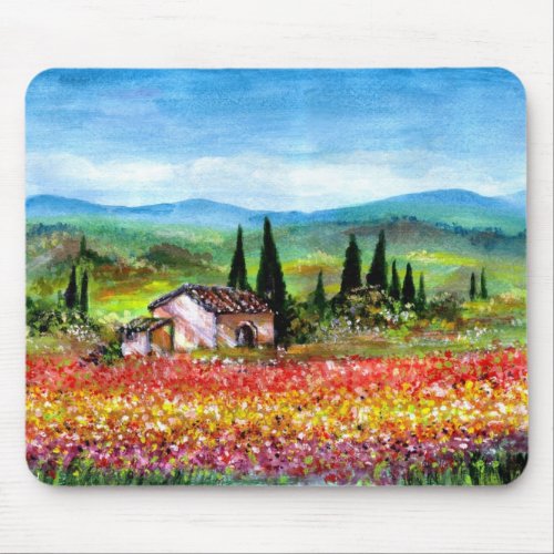 SPRING IN TUSCANY _ Customized Mouse Pad