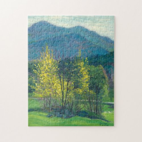 Spring in Vermont Mountains Jigsaw Puzzle