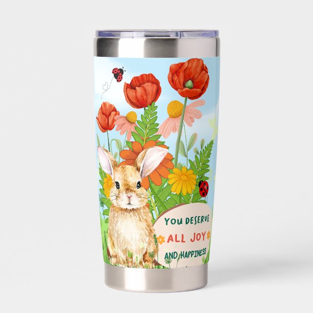 spring insulated tumbler (Front)