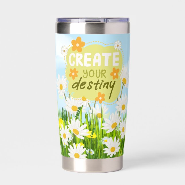 spring insulated tumbler (Front)