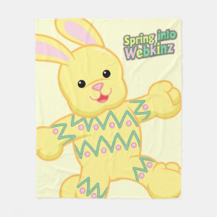Spring Into Webkinz! Fleece Blanket