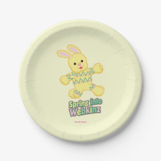 Spring Into Webkinz! Paper Plates