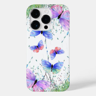 Spring iPhone Case Butterflies Flying in Nature