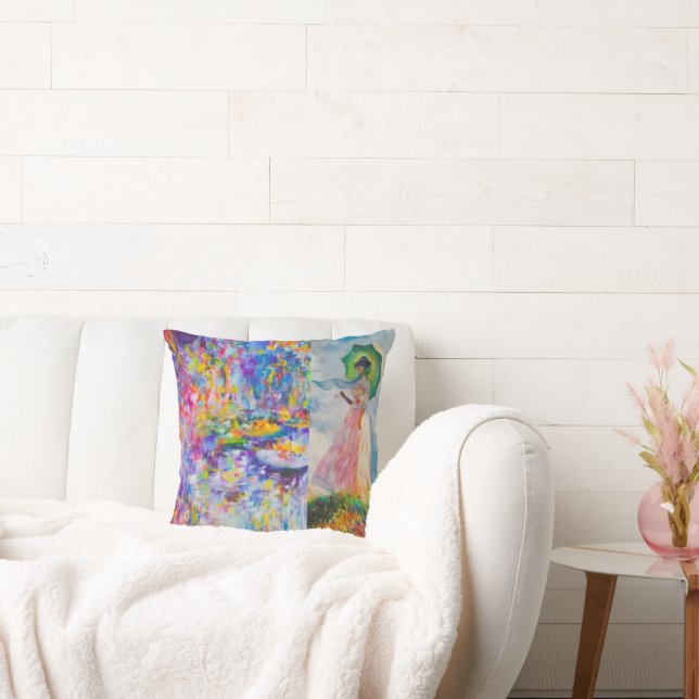 Spring is coming to me throw pillow (Couch)