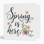 spring is here binder (Front/Inside)