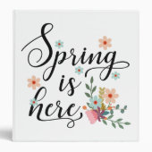 spring is here binder (Front)